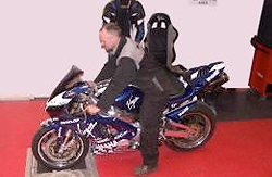 Motor Bike MOT testing bay